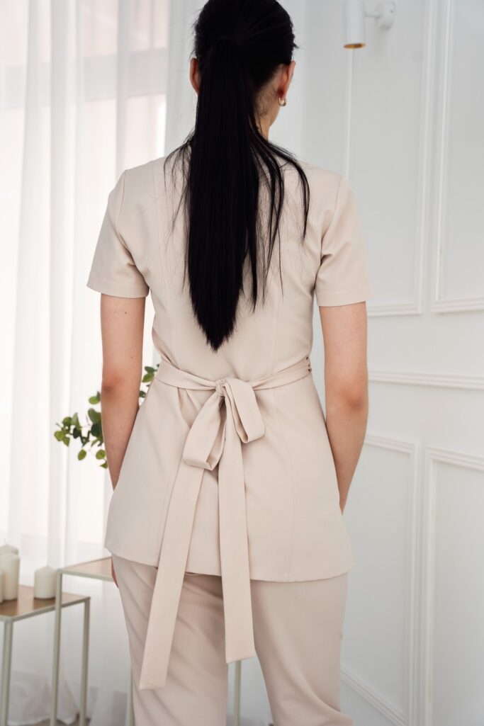 Tunika Medyczna - Latte Scrabme