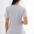 bluza medyczna silver grey