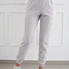 spodnie medyczne joggery szare