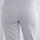 spodnie medyczne proste szare