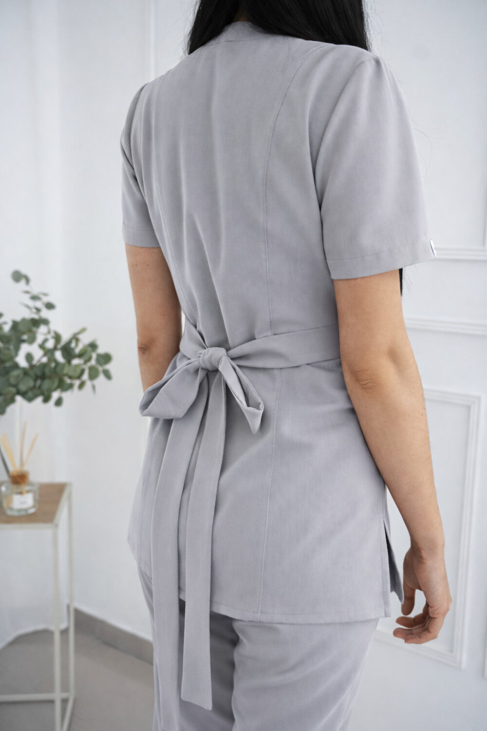 tunika medyczna szara