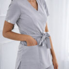 tunika medyczna szara
