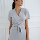 tunika medyczna silver grey