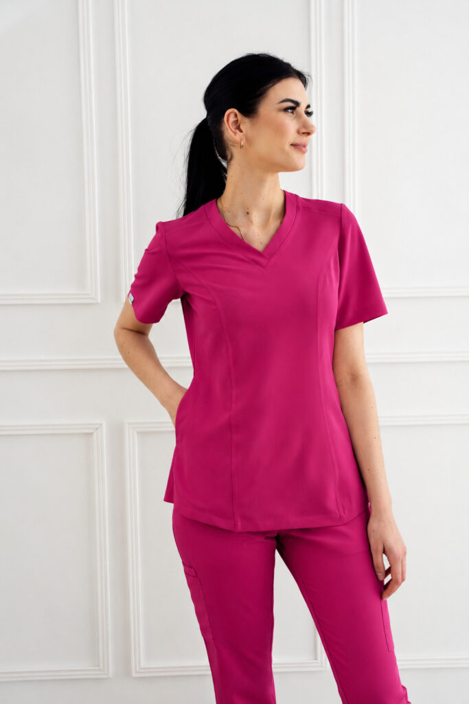 Bluzka medyczna slit pocket