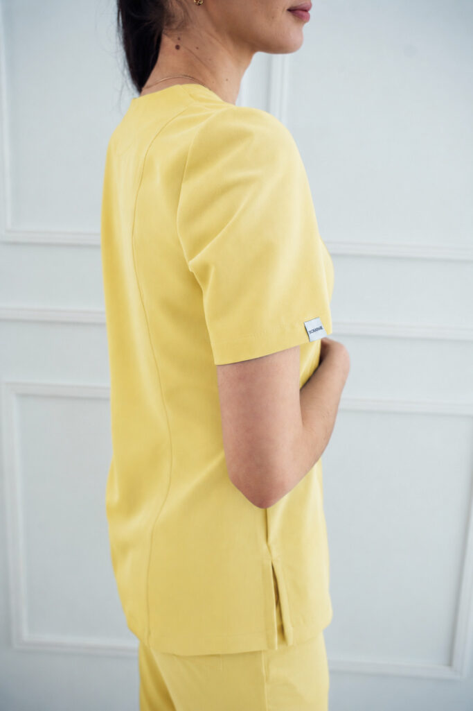 Bluza medyczna butter yellow